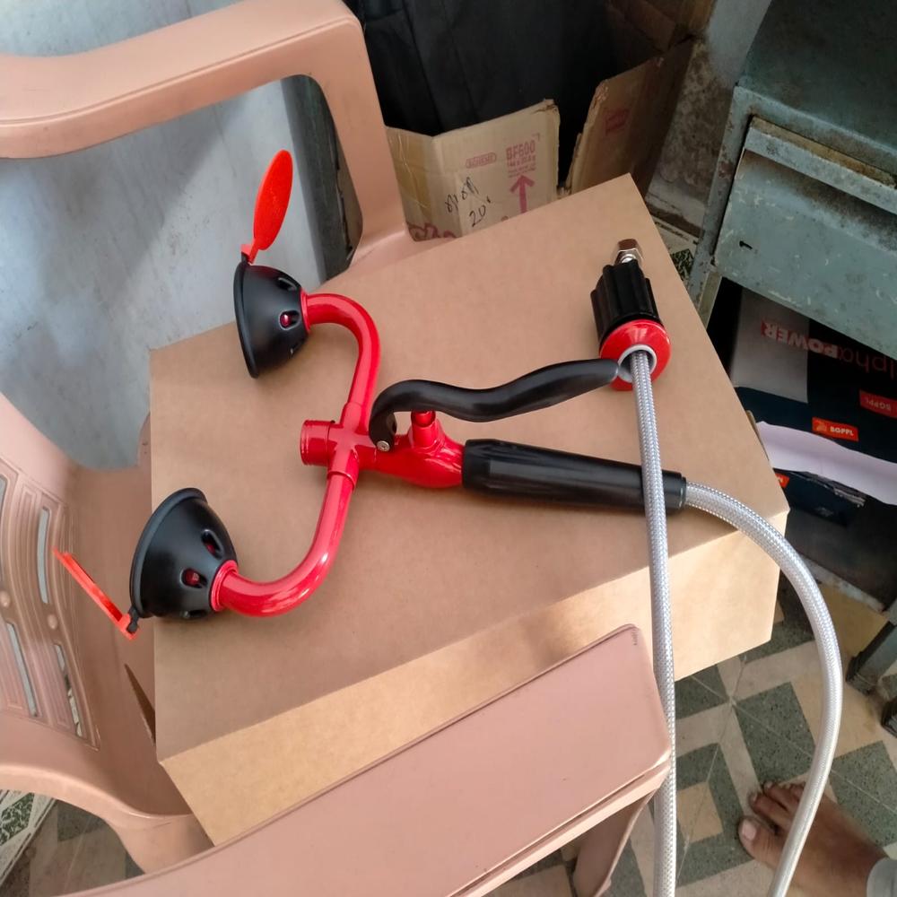 Aicil Table Mounted Double Nozzle Eye Wash - Accuracy: 100 %