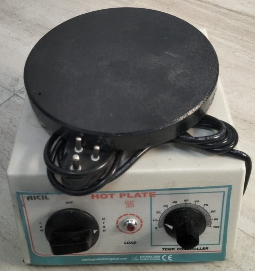 Aicil Digital Hot Plate Round - Accuracy: 100 %