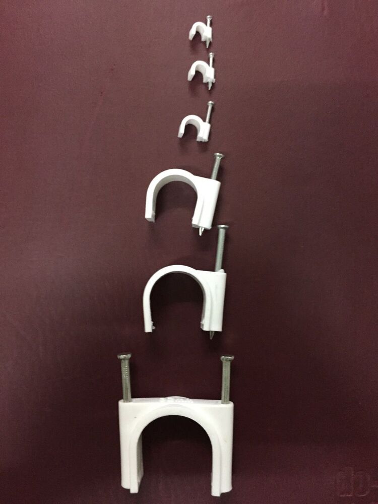 Circle Nail Cable Clip