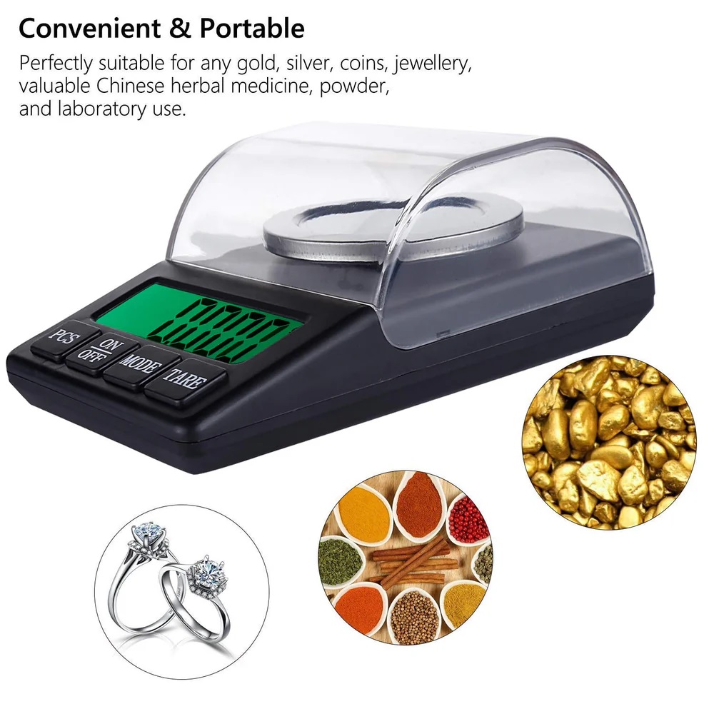 True Sense Professional Digital Gold Silver Gems Jewelry Scale Capacity 0.001g - 60g, KW-3018