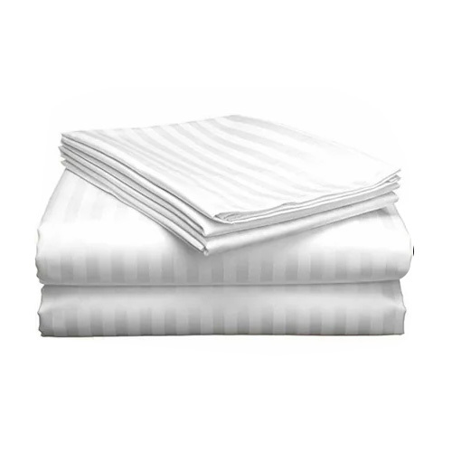 90 inch White Bed Linen Fabric