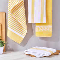 Kitchen Towels Linen Fabric - 100% Linen 70x50 Cm, Multi-color Checked, Quick Dry, High Absorbency, Oeko-tex Certified