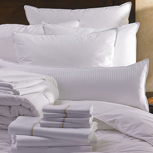 White Cotton Hotel Bed Sheet