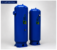 Industrial Air Receiver Tank - Air Flow Capacity: 500-10000 Litre/min Liter (l)