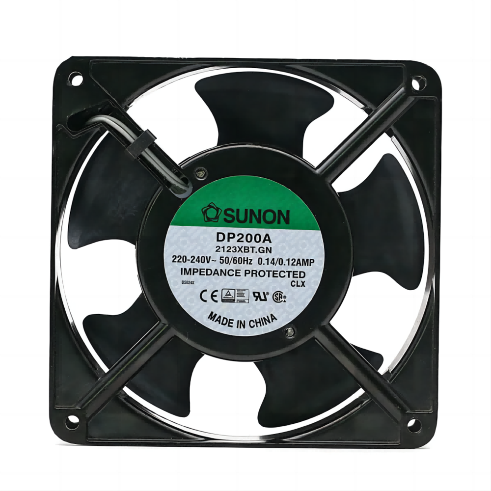 Axial Fan Dp200a P/n 2123xbt.gn Cooling Fan - Color: Black