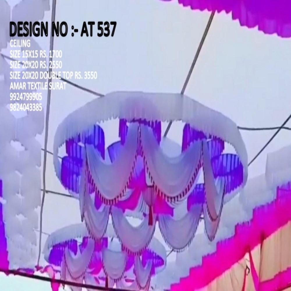 Designed Mandap ceiling decoration