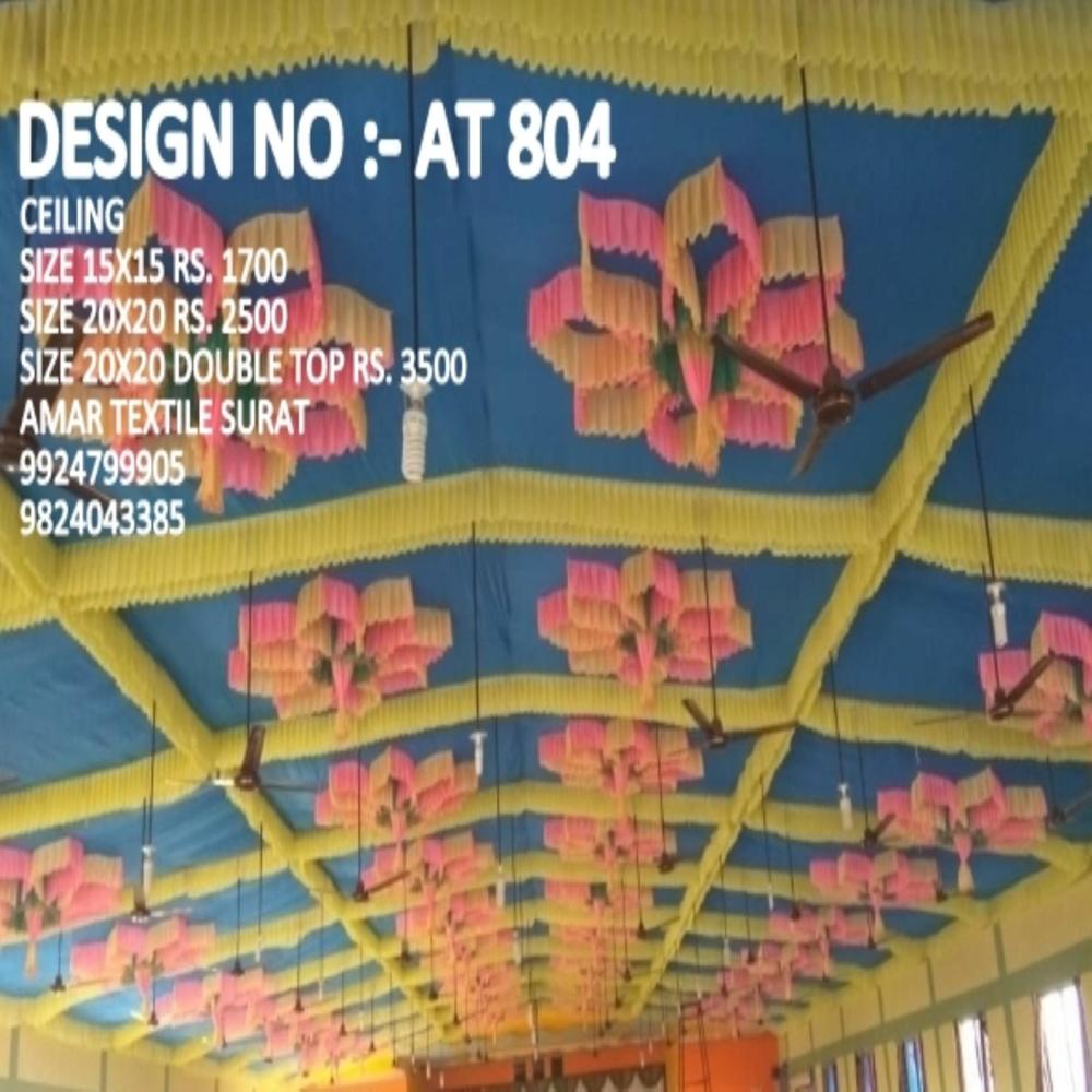 Designed Mandap Ceiling Decoration - Attributes: Washable