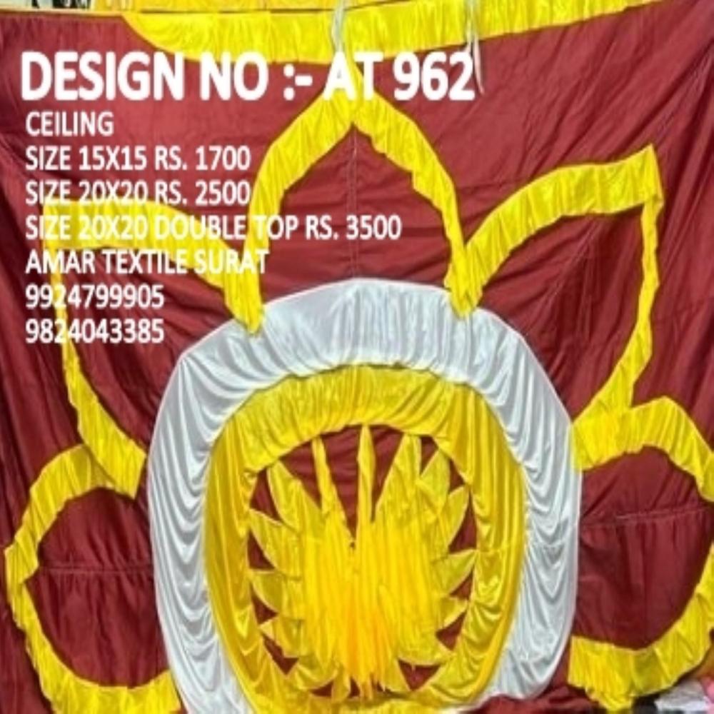 Designed Mandap Ceiling Decoration - Attributes: Washable