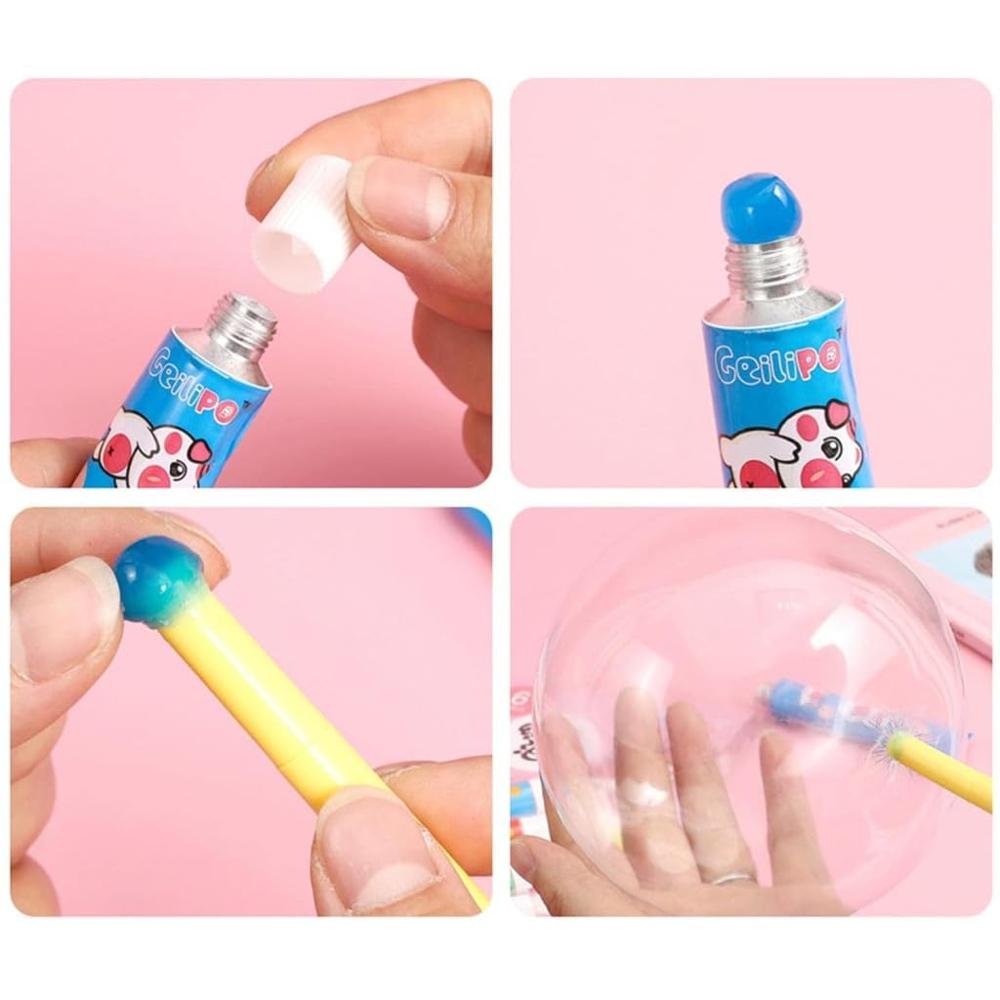 Bubble Making Glue Balloon  1 Pc Fun Activity Tube