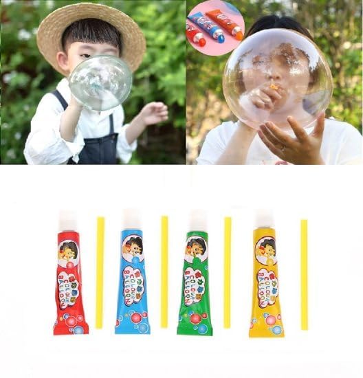 Bubble Making Glue Balloon  1 Pc Fun Activity Tube