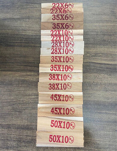 Teak Wood Margin Pati