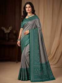 Elegant Design With Soft And Comfortable Fabric Saree - Fabric Type: Cotton Silk
