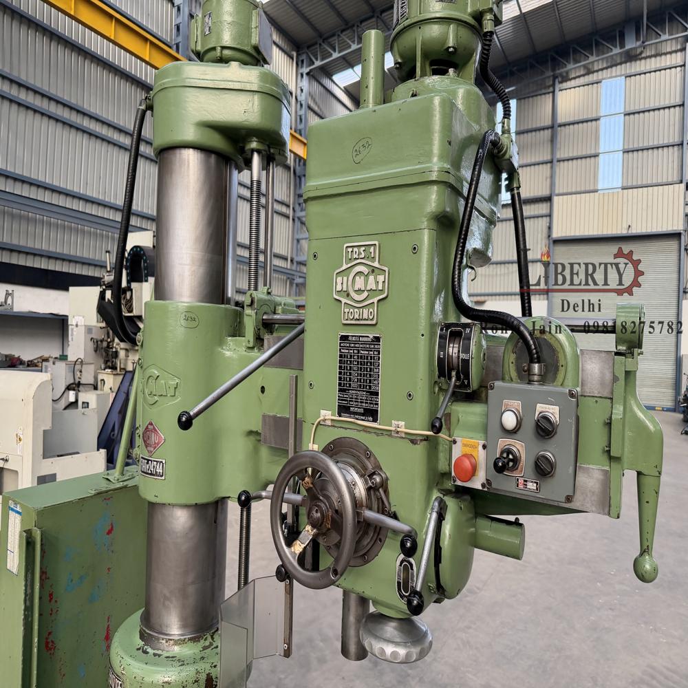 SICMAT Italy 40 mm Capacity Radial Drilling Machine