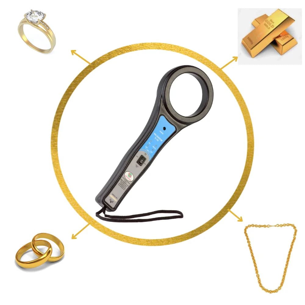 True Sense Hand Held Metal Detector Airport Railway Station School, MD-02