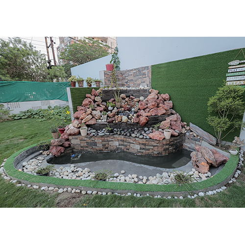 Water Fountain at Garden Area