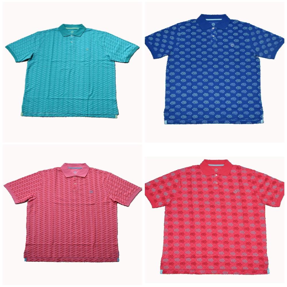 M11569 Ocean Club Mens Printed Collar T-Shirts