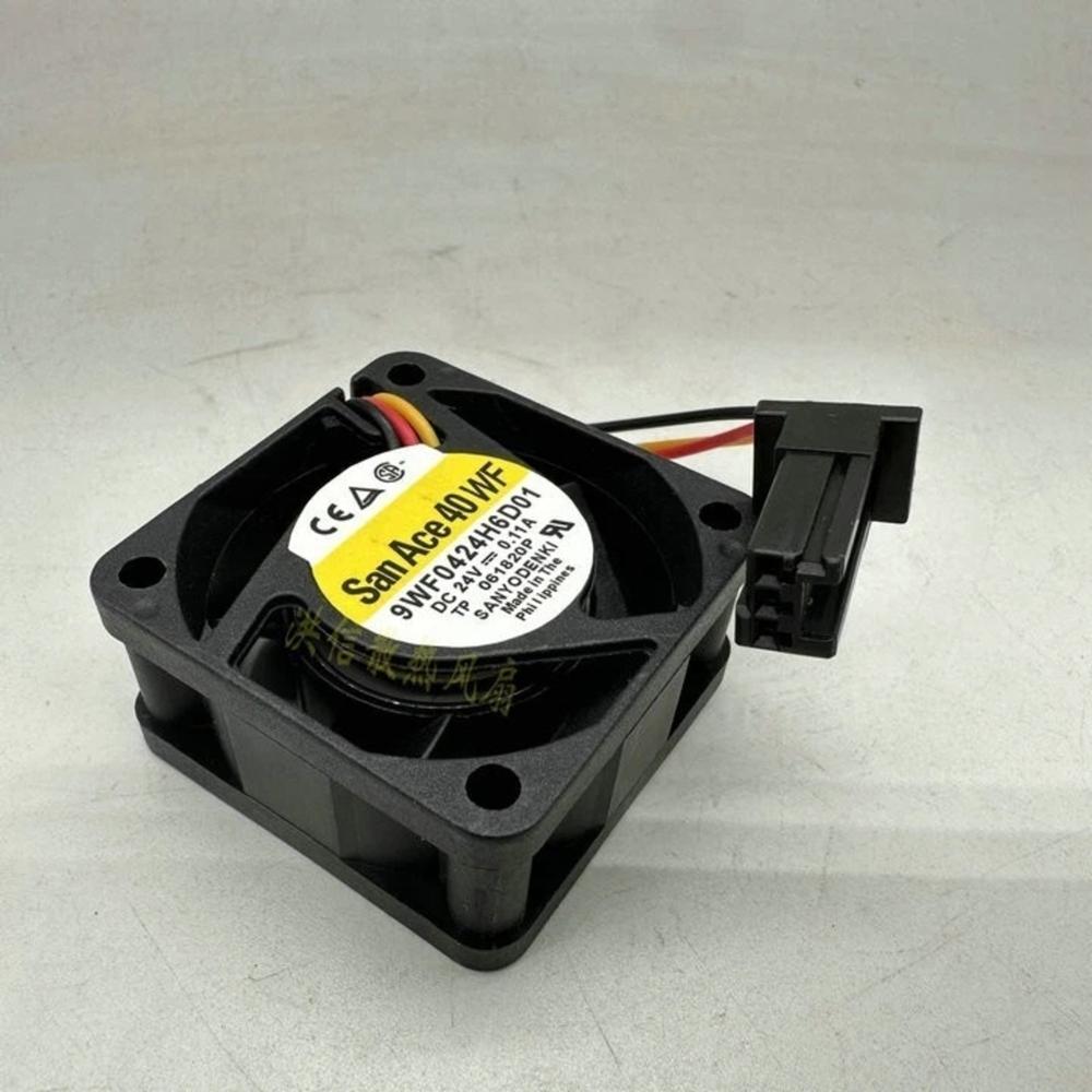 SANACE 9WF0424H6D01 24V DC 0.11A 4020mm Ball Bearing Industrial Axial Cooling Fan
