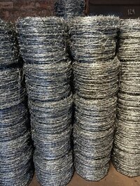 Fencing Barbed Wire - Color: Silver (gi)