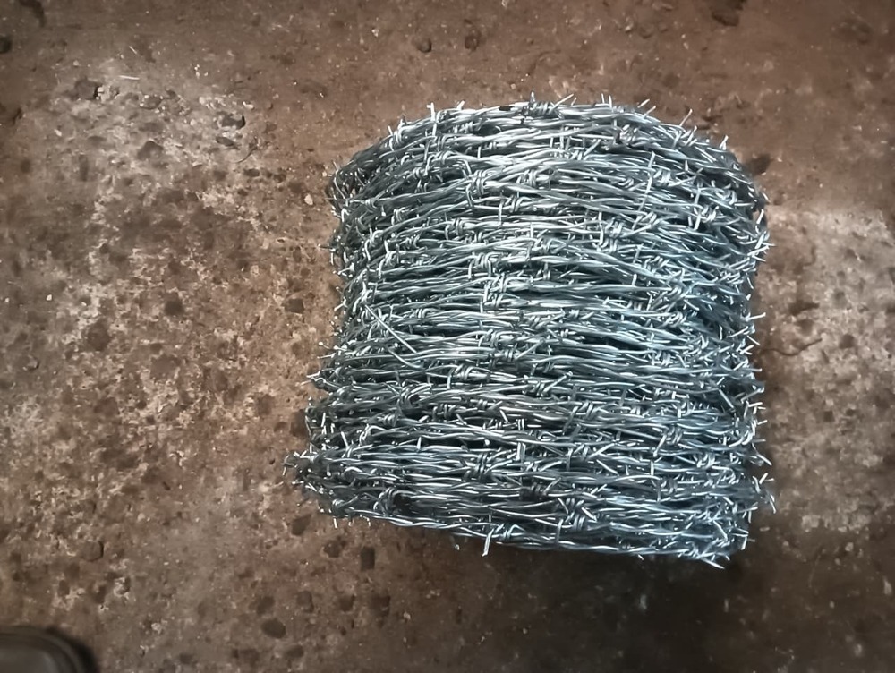 Security Barbed Wire - Color: Silver (Gi)