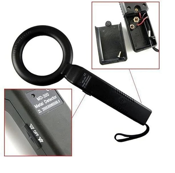 True Sense Hand Held Metal Detector, MD-300