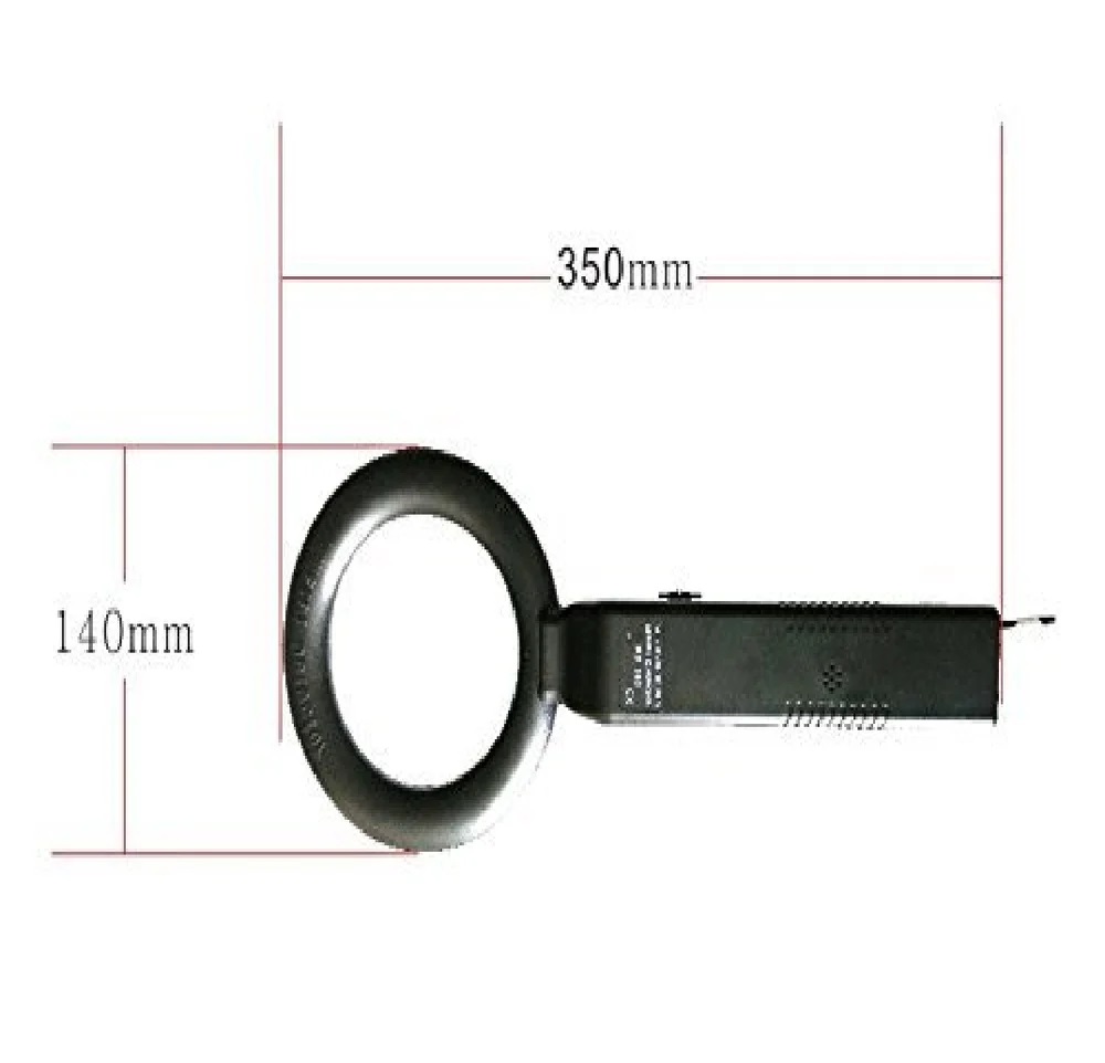 True Sense Hand Held Metal Detector, MD-300