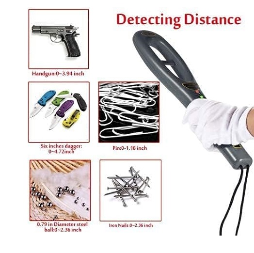 True Sense High Sensitive Handheld Metal Detector Safe Security Purpose, GC-101H