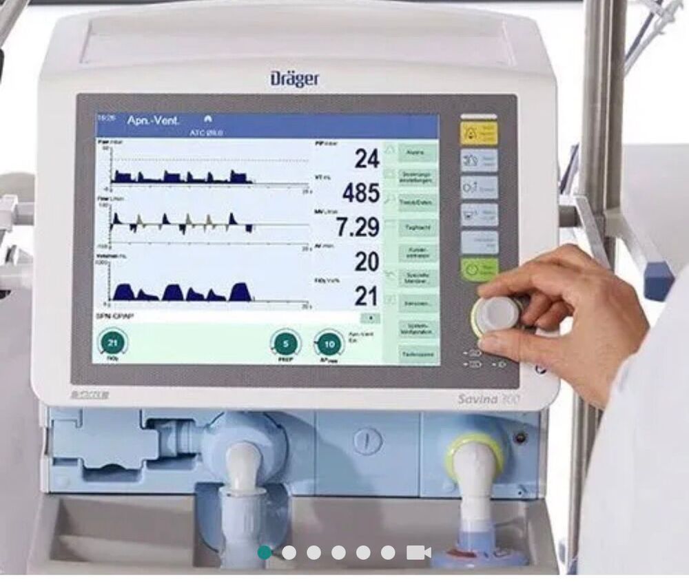Draeger Savina 300 Select ICU Ventilator