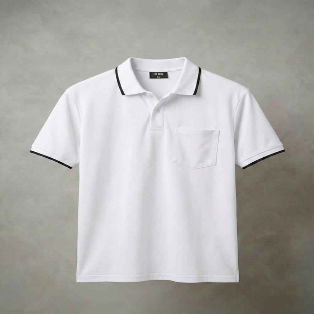 Plain Polo T Shirts - Color: Custom