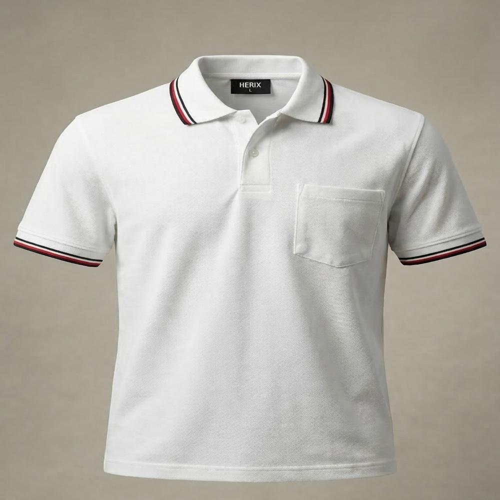 Plain Polo T Shirts - Color: Custom