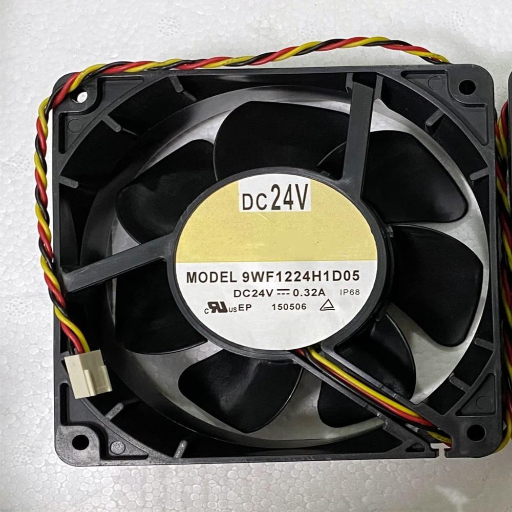 SANACE 9WF1224H1D05 24V DC 0.32A 12038mm Ball Bearing Industrial Axial Cooling Fan