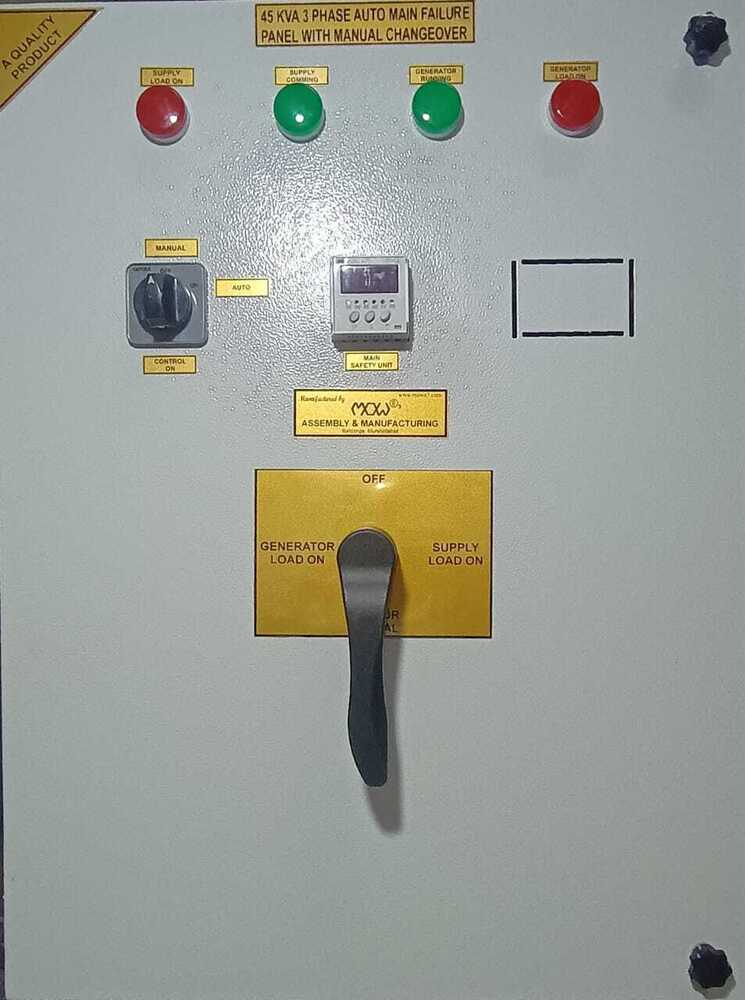 10 to 320 kva AMF Panel With Full Manual Changeover