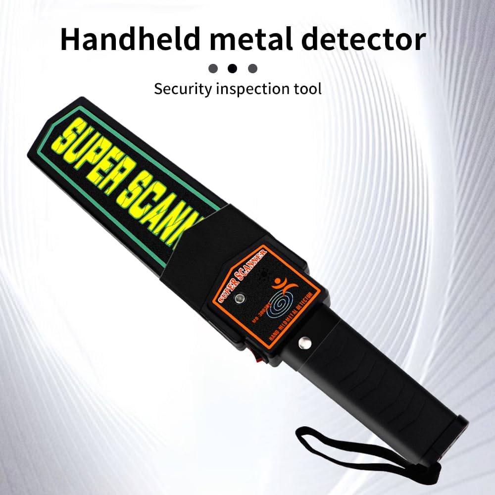 True Sense Super Scanner Hand Held Metal Detector, MD-3003B1