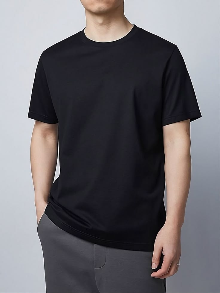 Plain Round Neck T shirts