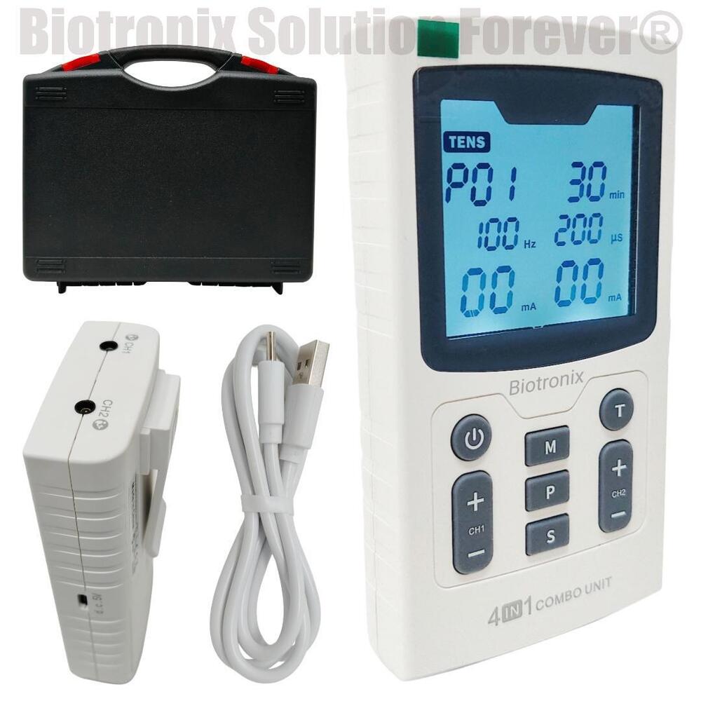 Portable 4 in 1 Combo Therapy Machine for Pain Relief & Rehab