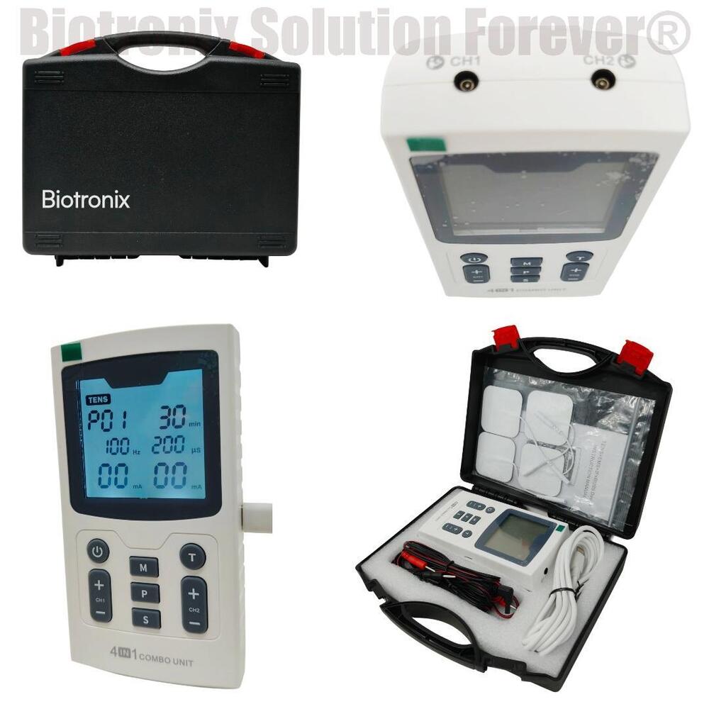 Portable 4 in 1 Combo Therapy Machine for Pain Relief & Rehab