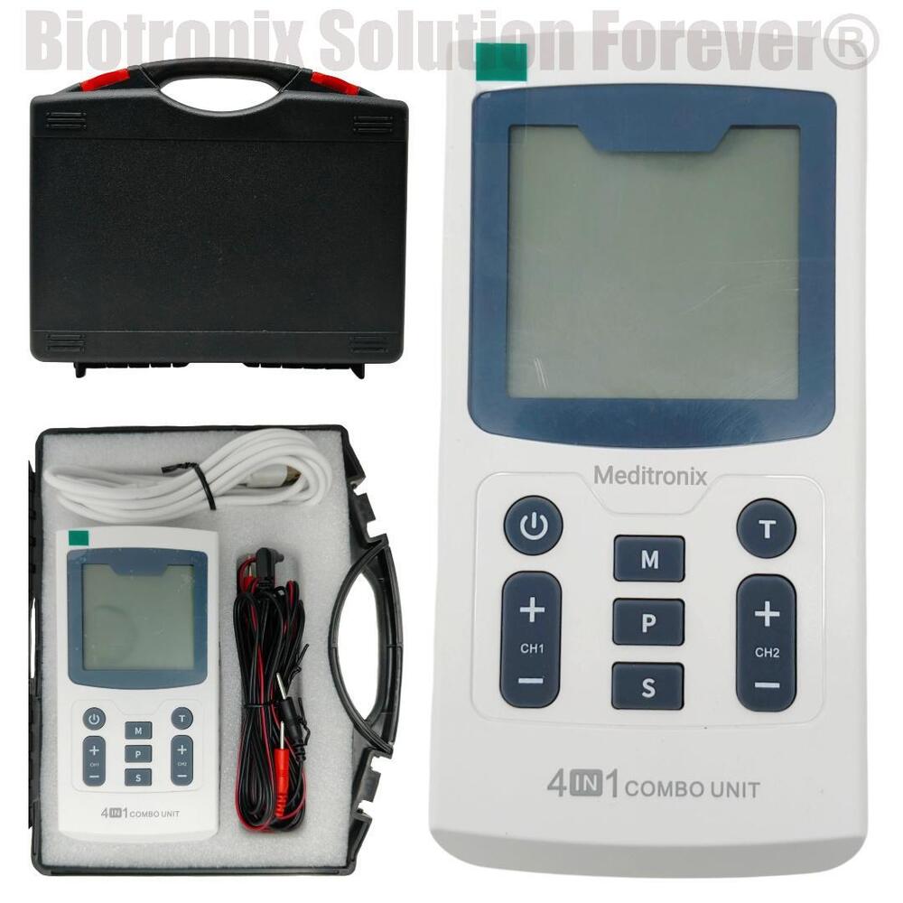 4 Channel Electrotherapy Unit TENS EMS IFT MS Physiotherapy Device