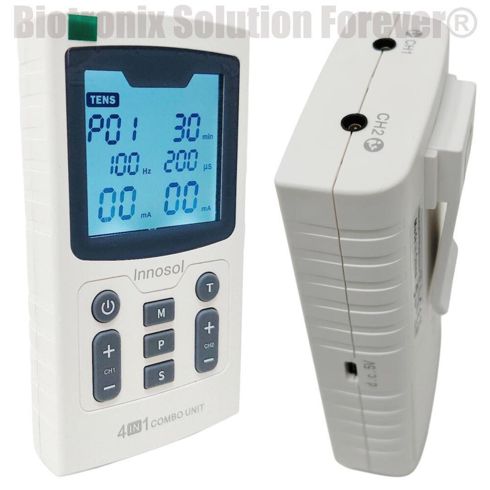 Compact 4 in 1 Physiotherapy Machine with LCD Display & Dual Channel