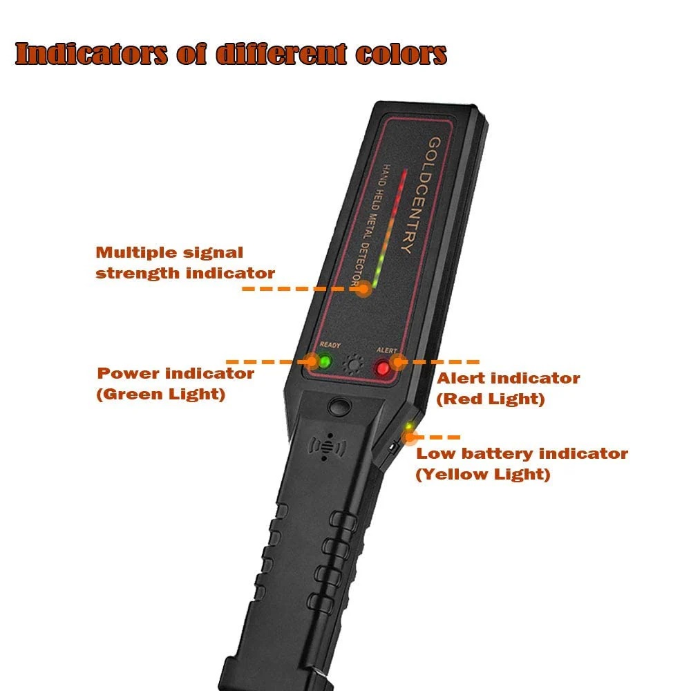True Sense GC-1002 Hand Held Metal Detector, GC-1002