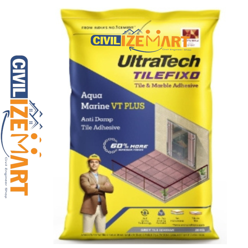 Ultratech Tile Fixo Aqua marine VT plus tile adhesive