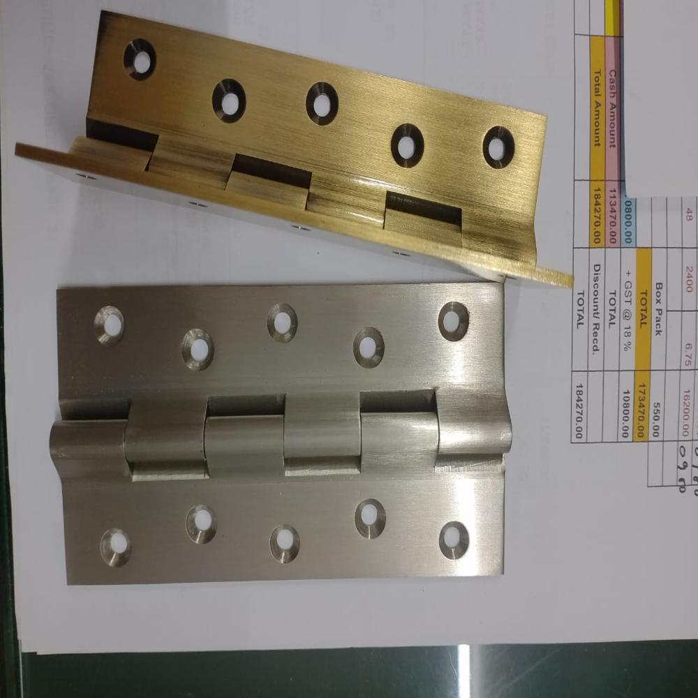 Brass Railway Hinges - Color: 4