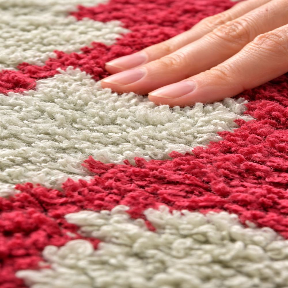 Teak Bathmats - Back Material: Anti-slip Latex