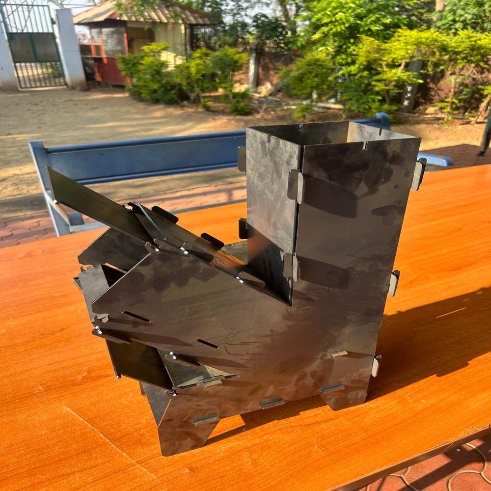 Wooden Burning Rocket Stove