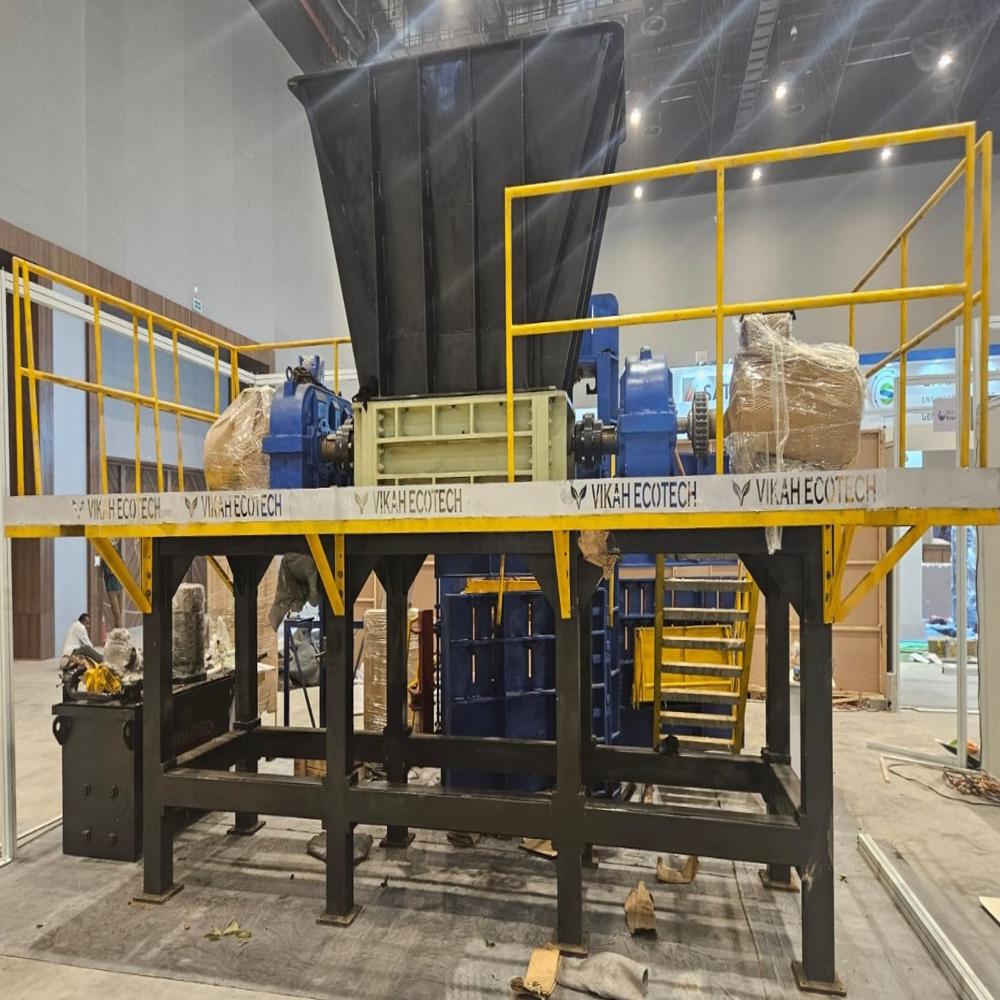 Tyre Shredder Machine - Application: Industrial