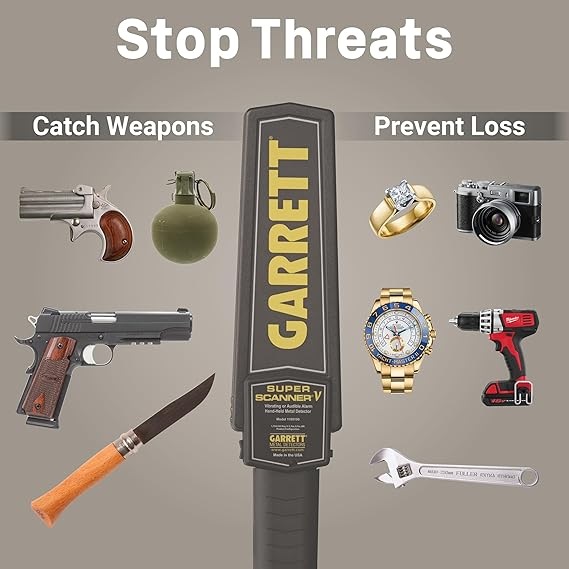 Garrett Hand Held Metal Detector, 1165190