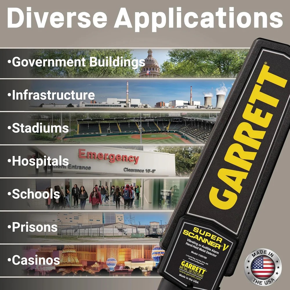 Garrett Hand Held Metal Detector, 1165190