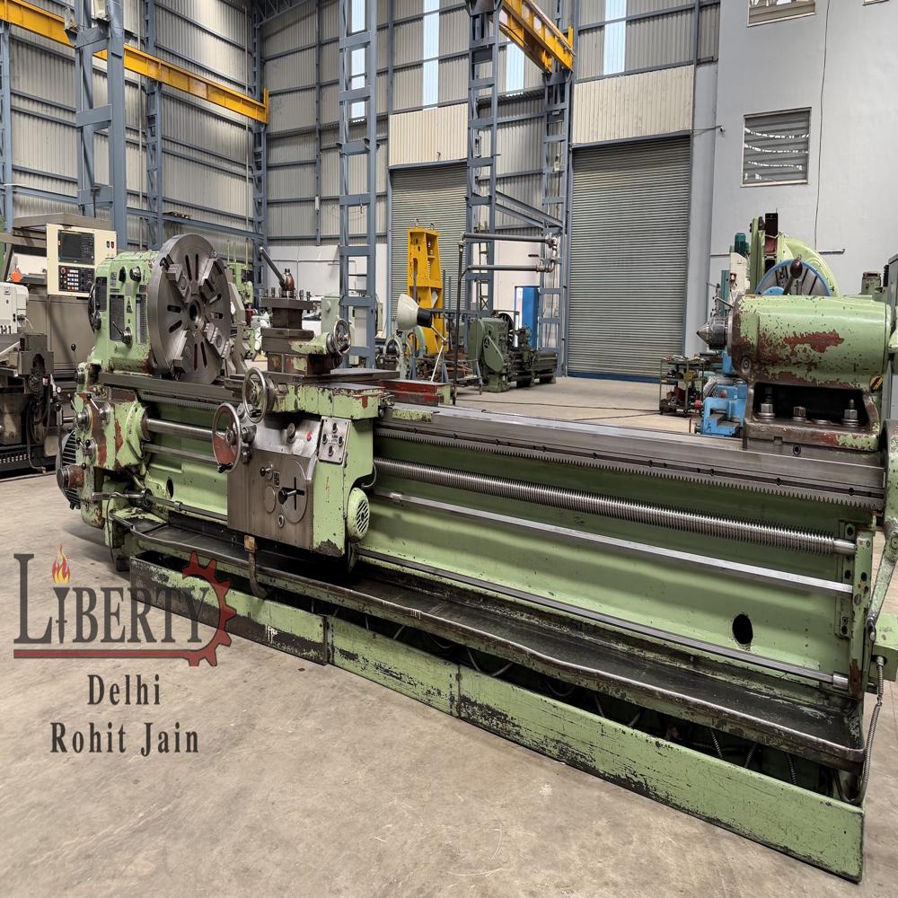 TOS Czech SU-63A / 3500 Heavy Duty Lathe Machine
