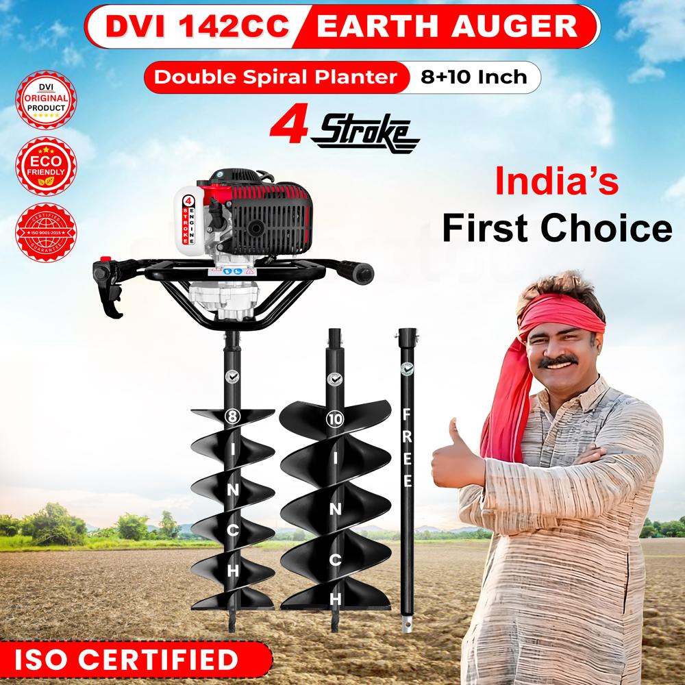 Tree Plant Drill Machine - Automatic Grade: Semi-automatic