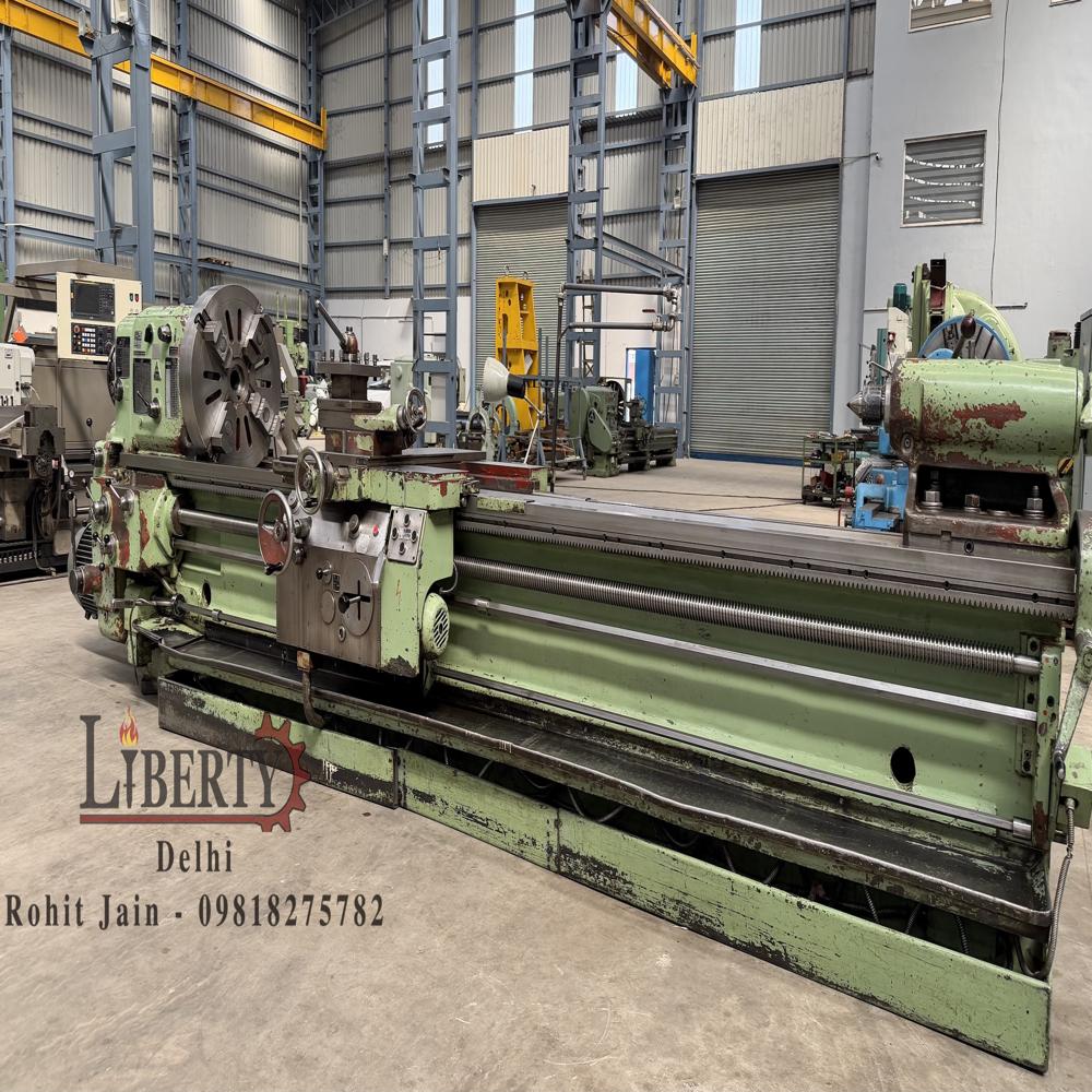 TOS Czech SU-63A / 3500 Heavy Duty Lathe Machine