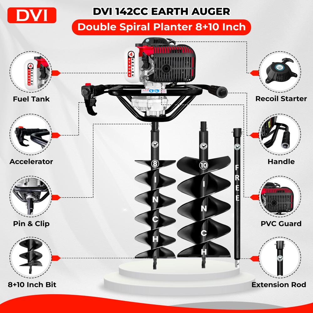 Tree Plant Drill Machine - Automatic Grade: Semi-automatic