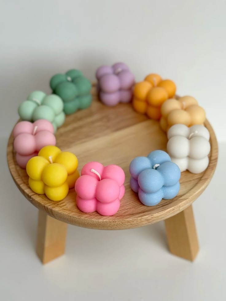 Mini Bubble Candle - Burning Time: 2-4 Hours